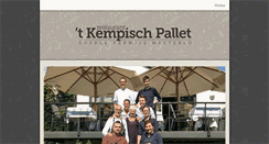 Desktop Screenshot of kempischpallet.be